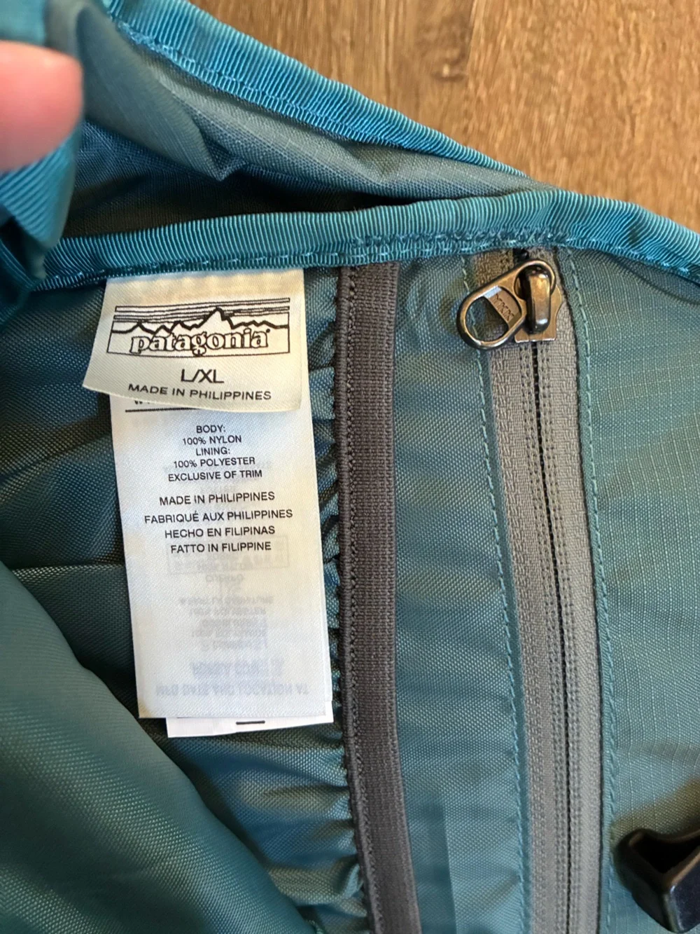 Patagonia Nine Trails Pack 20L Tasmanian Teal Daypack Backpack